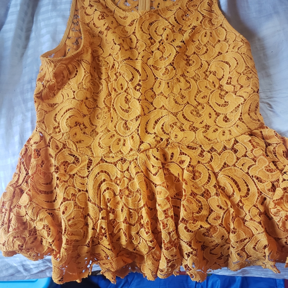 Goldish Yellow dress shirt
